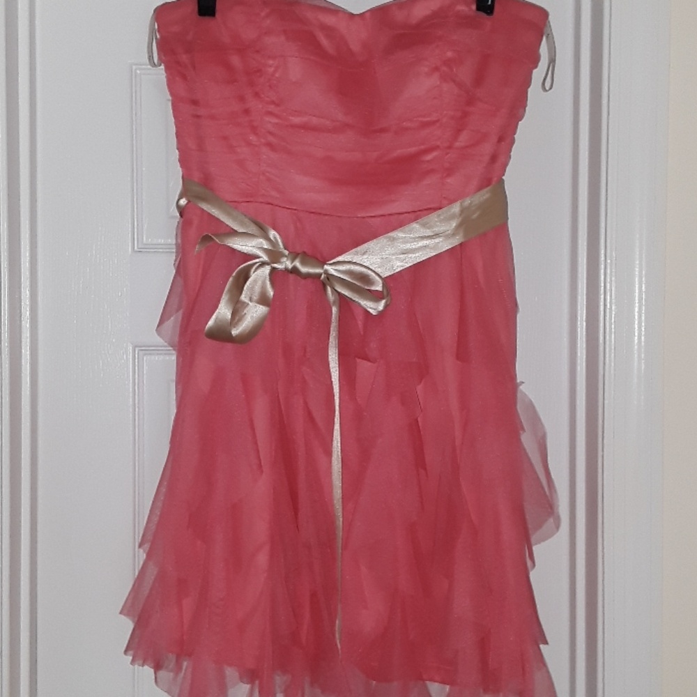 Strapless Cocktail Dress